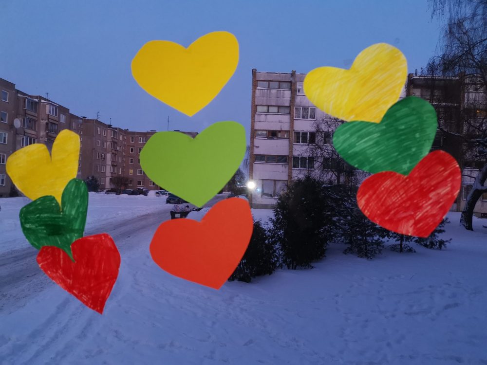 Socialinio gerumo akcijos ,,Širdelė Lietuvai“ – „JŪS NE VIENI“